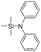 Silanamine, 1,1,1-trimethyl-N,N-diphenyl-结构式