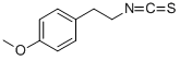 Structure of 1-(2-ISOTHIOCYANATO-ETHYL)-4-METHOXY-BENZENE