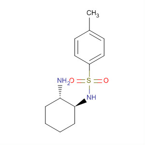 Structure of (1S,2S)-(-)-N-(4-TOLUENESULPHONYL)-1,2-DIAMINOCYCLOHEXANE