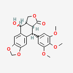 Structure of Picropodophyllotoxin