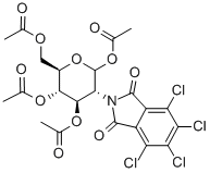Structure of 2-DEOXY-2-(TETRACHLOROPHTHALIMIDO)-D-