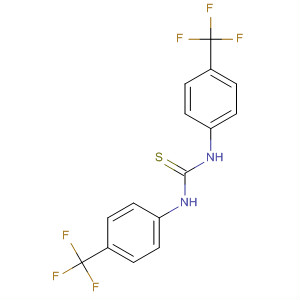 1,3-双[4-(三氟甲基)苯基]-2-硫脲结构式