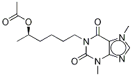 Structure of 5'-O-Acetyl (R)-Lisofylline