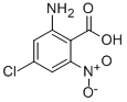 2-AMINO-4-CHLORO-6-NITROBENZOIC ACID结构式