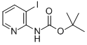 Chemical structure of 3-IODO-2-PYRIDINYL-CARBAMIC ACID, 1,1-DIMETHYLETHYL ESTER
