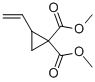 2-Vinylcyclopropane-1,1-dicarboxylic acid dimethyl ester结构式