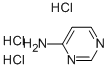 4-AMINOPYRIMIDINE 3HCL结构式