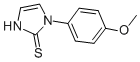 Structure of 1-(4-METHOXYPHENYL)IMIDAZOLINE-2-THIONE