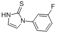 Structure of 1-(3-FLUOROPHENYL)IMIDAZOLINE-2-THIONE