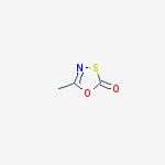 Structure of 5-methyl-1,3,4-oxathiazol-2-one