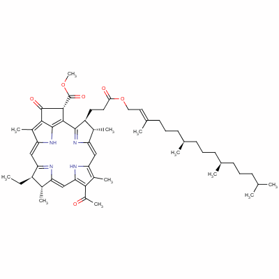Structure of bacteriopheophytin