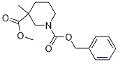 Structure of Methyl 1-Cbz-3-Methylpiperidine-3-carboxylate