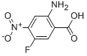 Structure of 2-AMINO-5-FLUORO-4-NITROBENZOIC ACID