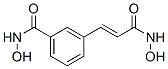 Benzamide, N-hydroxy-3-[3-(hydroxyamino)-3-oxo-1-propen-1-yl]-结构式