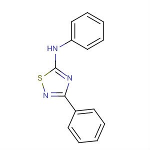 Structure of 1,2,4-Thiadiazol-5-amine, N,3-diphenyl-