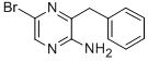 Structure of 2-AMINO-3-(PHENYLMETHYL)-5-BROMOPYRAZINE