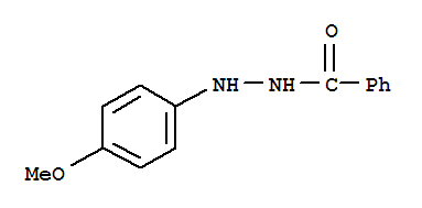 benzoic acid, 2-(4-methoxyphenyl)hydrazide结构式