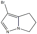 3-溴-5,6-二氢-4H-吡咯并[1,2-b]吡唑结构式