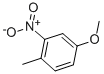 Structure of 4-Methyl-3-nitroanisole