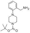 Structure of TERT-BUTYL 4-[2-(AMINOMETHYL)PHENYL]PIPERAZINE-1-CARBOXYLATE