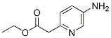 Structure of ethyl 2-(5-aMinopyridin-2-yl)acetate