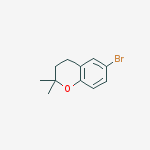 Structure of 6-bromo-2,2-dimethylchroman