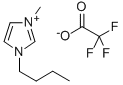 Structure of 1-BUTYL-3-METHYLIMIDAZOLIUM TRIFLUOROACETATE