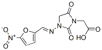Structure of 3-[(5-Nitrofurfurylidene)amino]-2,5-dioxo-1-imidazolidineacetic acid