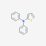 2-Thiophenamine, N,N-diphenyl-结构式