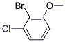 Structure of 2-broMo-1-chloro-3-Methoxybenzene