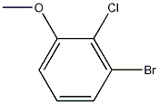 Structure of 3-Bromo-2-chloroanisole