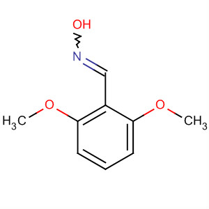 Chemical structure of Benzaldehyde, 2,6-dimethoxy-, oxime