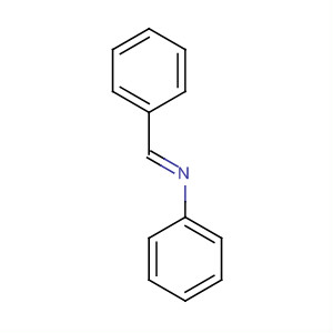 Benzenamine, N-(phenylmethylene)-, (E)-结构式