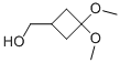 Structure of (3,3-dimethoxycyclobutyl)methanol