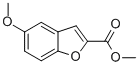 Structure of METHYL 5-METHOXYBENZOFURAN-2-CARBOXYLATE