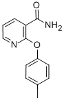 Structure of 2-(4-METHYLPHENOXY)NICOTINAMIDE