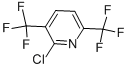 2-氯-3,6-双(三氟甲基)吡啶结构式