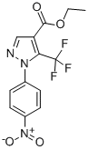 Structure of ETHYL 2-(4-NITROPHENYL)-3-(TRIFLUOROMETHYL)PYRAZOLE-4-CARBOXYLATE
