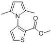Structure of METHYL 3-(2,5-DIMETHYL-1H-PYRROL-1-YL)-2-THIOPHENECARBOXYLATE
