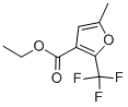 ETHYL 5-METHYL-2-(TRIFLUOROMETHYL)-3-FUROATE结构式