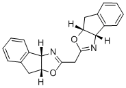 (-)2,2′-亚甲基双(3α，8α-二氢-8H-茚并[1，2--d]噁唑结构式