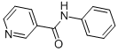 Structure of NICOTINANILIDE