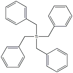 Structure of Tetrabenzyl-TitaniuM-(IV)