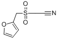 Chemical structure of 2-[(2-FURYLMETHYL)SULFONYL]ACETONITRILE