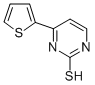 Structure of 4-(2-THIENYL)PYRIMIDINE-2-THIOL