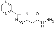Structure of 2-(3-PYRAZIN-2-YL-1,2,4-OXADIAZOL-5-YL)ETHANOHYDRAZIDE