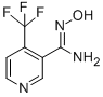 Structure of 4-(Trifluoromethyl)pyridine-3-carboxamide oxime