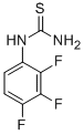 1-(2,3,4-三氟苯基)-2-硫脲结构式
