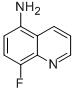Structure of 5-Quinolinamine,8-fluoro-