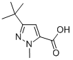 Structure of 3-(TERT-BUTYL)-1-METHYL-1H-PYRAZOLE-5-CARBOXYLIC ACID